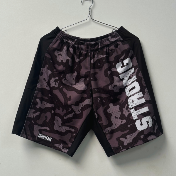 Pantaloneta militar negra stronger