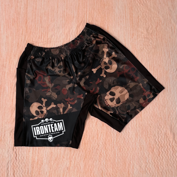 Pantaloneta Militar Calaveras