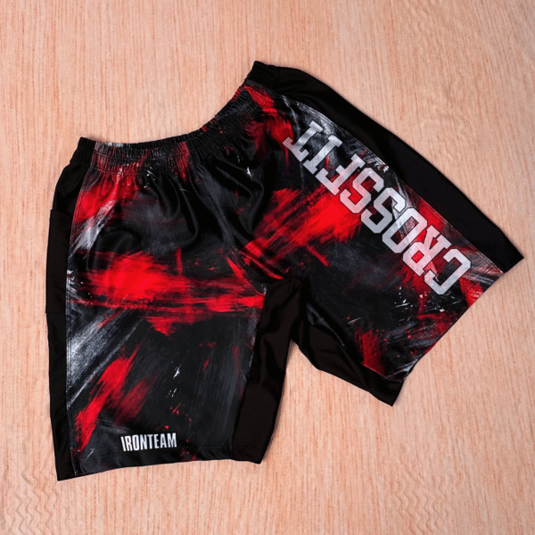 Pantaloneta Pinceladas Rojas