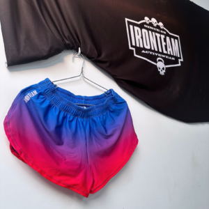 Short Running azul violeta