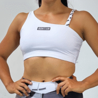 Short strong- Top Claer blanco