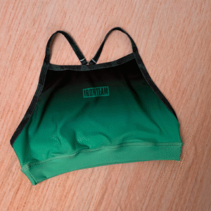 Top Tiras Verde Degrade
