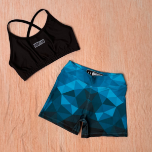 Short esmeralda- Top brook negro