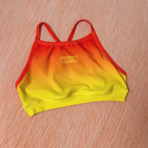 Top Tiras Mandarina