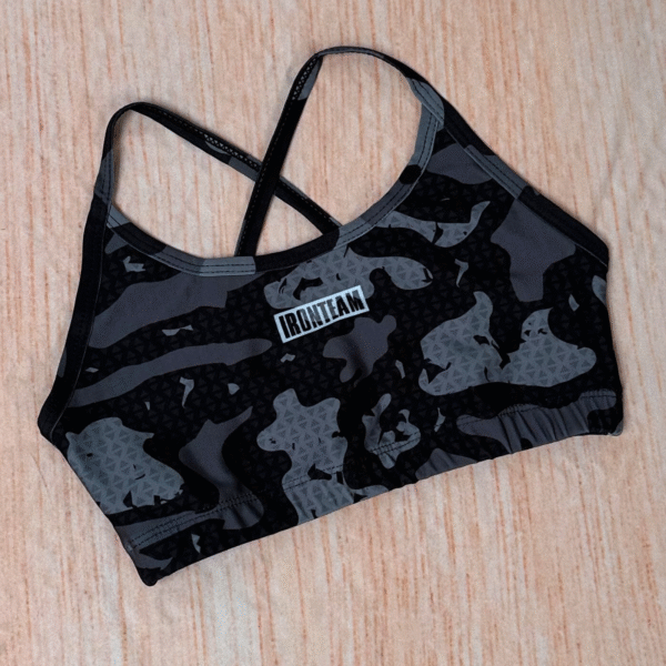 Top Brook militar negro