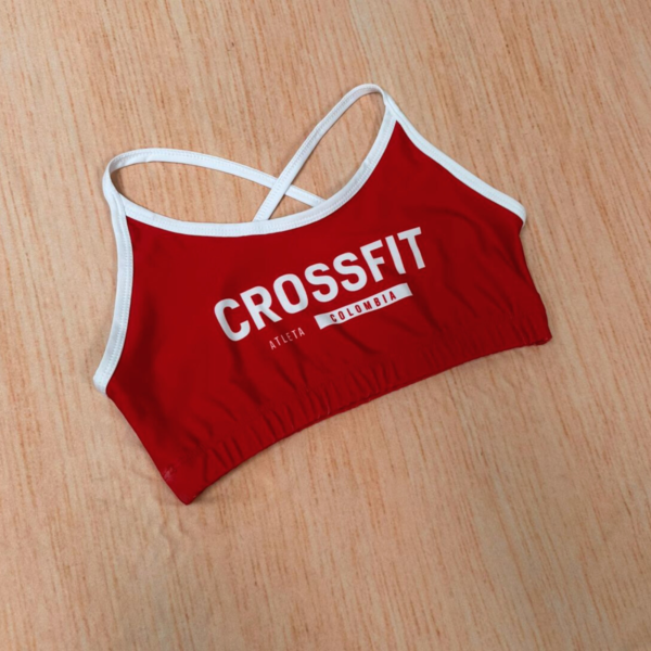 2(1) Short pincel rojo - Top brook rojo cross