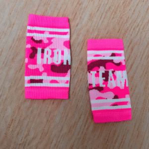 muñequeras sudor fucsia