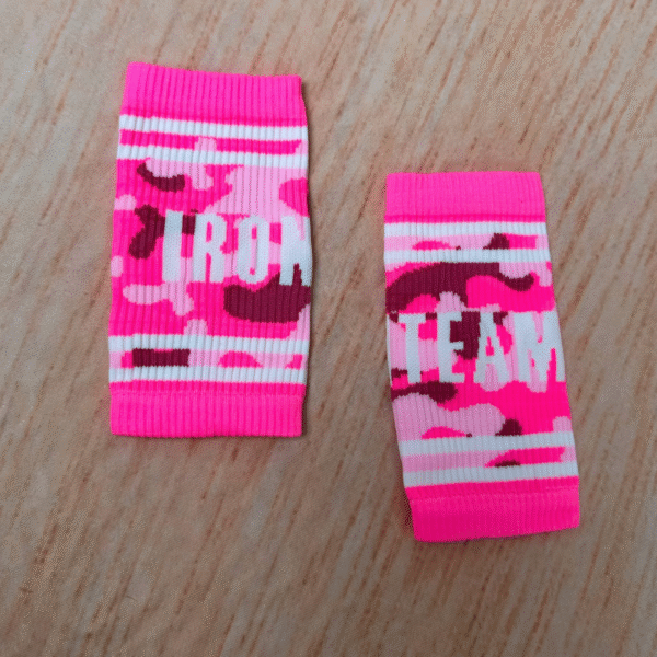 muñequeras sudor fucsia